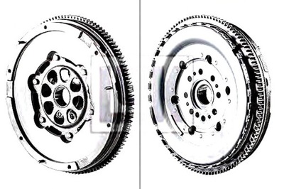 КОЛЕСО ДВОМАСОВИЙ FORD MONDEO 2,0 16V TDDI 00-02