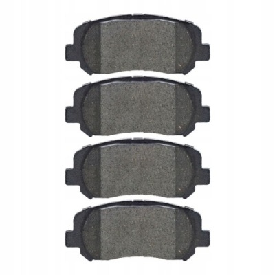 Тормозные колодки перед керамические jeep cherokee kl 14-20 фото №1