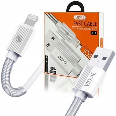 Kabel Usb Do Apple Lightning (USB C do Lightning, 1m, 3.1A, Data Cable)