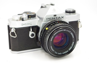 PENTAX MX + SMC Pentax-M 50mm 1:1.7 B.ŁADNY