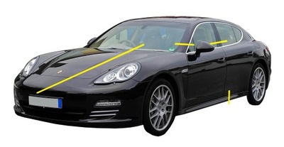 Porsche panamera 970 lift четверть левая передняя перед фото №1