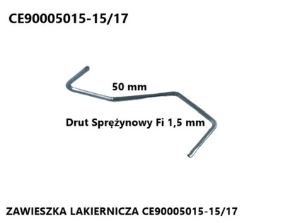 Zawieszki Lakiernicze S CE90005015-15/17 500 szt.