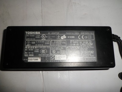 Zasilacz Toshiba 15V do Toshiba