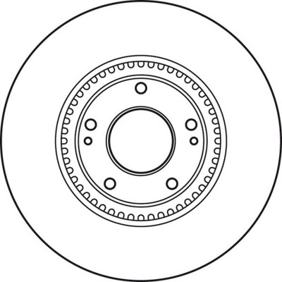 TRW ДИСК HAM. HYUNDAI P. I30