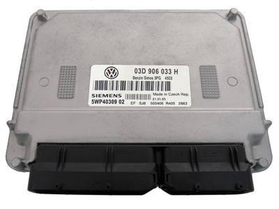 KOMPIUTERIS ECU VW FOX 1.2 03D906033H 5WP40309 02 