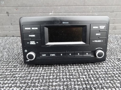 Kia rio iv v 2017- радио bluetooth оригинал фото №1