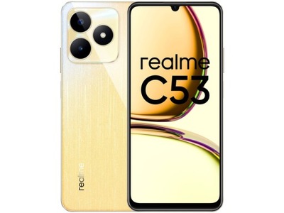 Smartfon REALME C53 8/256GB 6.74" 90Hz Złoty