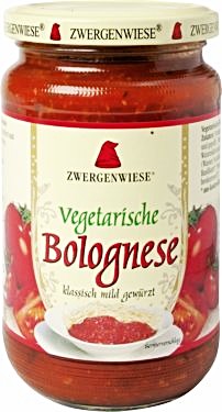 Sos wegański Bolognese bezglutenowy BIO 350g Zwergenwiese