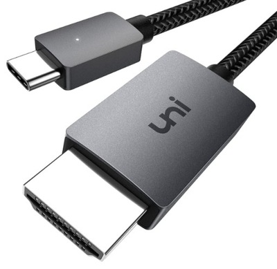 Kabel USB C do HDMI 4K 1.8 m USB typu C HDMI kompatybilny z Thunderbolt 3