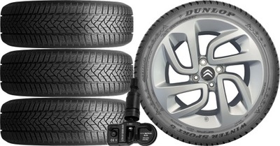 NEW WHEELS WINTER CITROEN C-ELYSEE DUNLOP 195/55R16+TPMS  