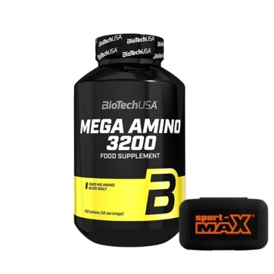 BIOTECH MEGA AMINO 3200 100tab AMINOKWASY BCAA EAA