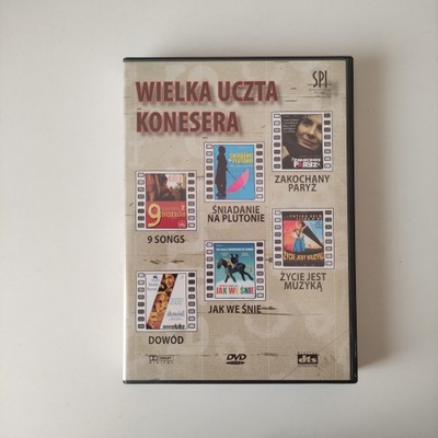 WIELKA UCZTA KONESERA 5 FILMÓW - 5x DVD -