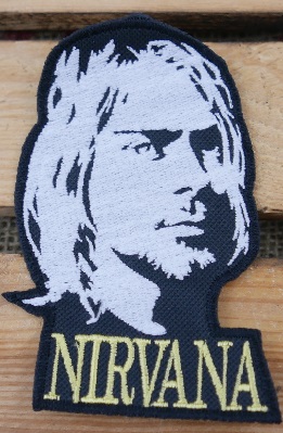 Nirvana Naszywka Wyszywana Court Cobain