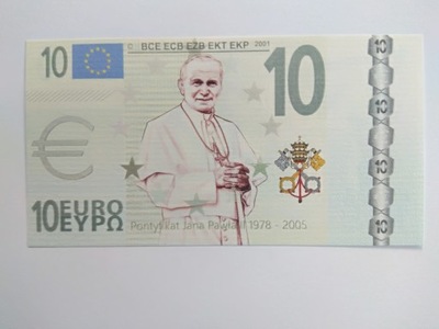 10 EURO JAN PAWEŁ II - CZĘSTOCHOWA - STAN 1