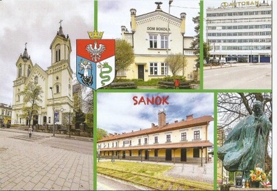 SANOK - HERB-PAPIEŻ