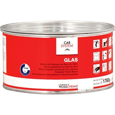 Szpachla z włóknem szklanym CARSYSTEM Glas 1,8kg