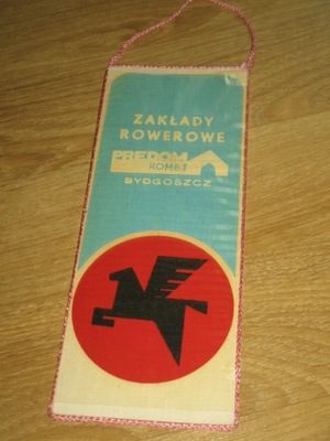 ROMET Zakłady rowerowe BYDGOSZCZ proporczyk
