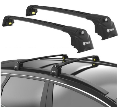 BOOT ROOF ON RACKS ZINTEGROWANE AUDI Q3 I 2011-2018  