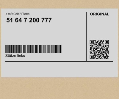 Кронштейн лівий bmw 5 f07 фото №1