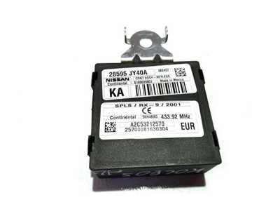 Модуль блок управления keyless koleos 28595jy40a фото №1