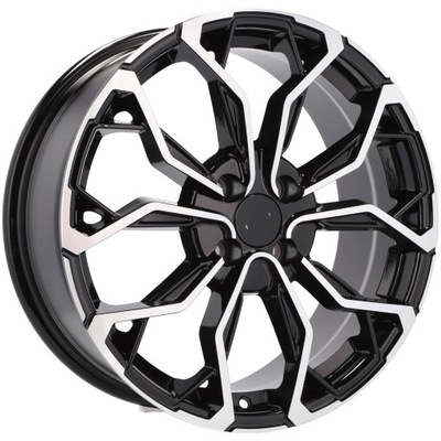 ALLOY WHEELS (TITANIUM) 15 FOR SMART FORFOUR II (W453) FACELIFT FORTWO III (W453) FACELIFT  