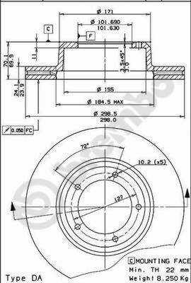 DISCO DE FRENADO LANDROVER DISCOVERY 89-04 WEN  