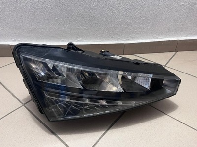 Лампа передняя перед правая skoda scala skala full led 19- фото №1