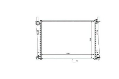Nrf радиатор воды ford fiesta v st150 jh_. jd_ фото №1