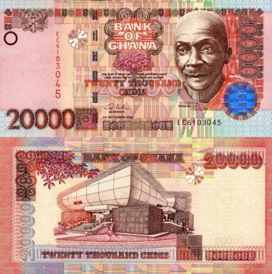 # GHANA - 20000 CEDIS - 2002 - P-36 - UNC