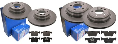 Тормозные диски тормозные колодки p+t ate bmw 4 f32 f36 f82 330mm фото №1