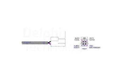 DELPHI PROBE LAMBDA CHEVROLET EPICA INFINITI QX56 NISSAN ALMERA II  