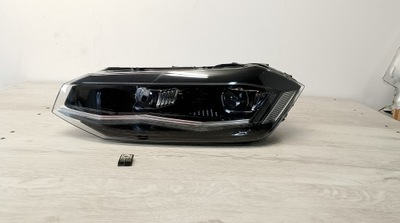 Vw polo vi левая лампа перед передняя full led фото №1