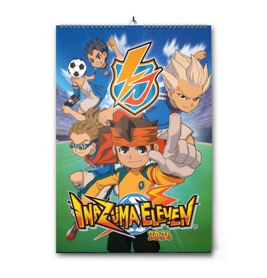 Kalendarz Inazuma Eleven 2026 A4
