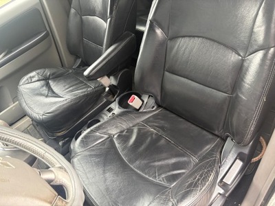 Mitsubishi grandis сиденья комплект перед задняя 3 ряд кожа 6 мест фото №1