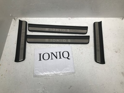 Hyundai ioniq 5 молдинг накладка поріг двері kpl фото №1