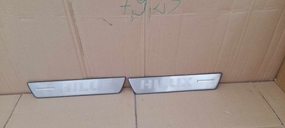 Молдинг порог toyota hilux viii 2015- pc382-0k004 фото №1