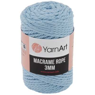 Sznurek skręcany YarnArt | Macrame Rope 3mm | 760