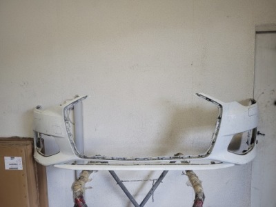 Audi a6 c8 4k бампер перед передній омивачі білий фото №1