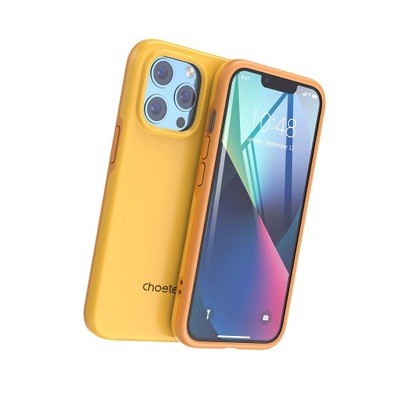 Choetech MFM Anti-drop etui pokrowiec iPhone 13 Pro Max pomarańczowy