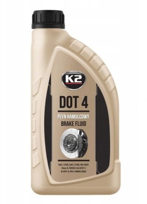 K2 DOT-4 DOT 4 ЖИДКОСТЬ ТОРМОЗНОЙ 1000ML 1L T108