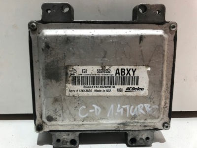 Corsa d блок управления двигателя abxy 1.4 turbo фото №1