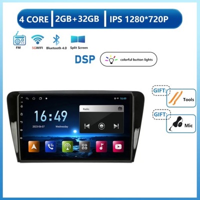 RADIO NAWIGACYJNE GPS PARA VOLKSWAGEN SKODA OCTAVIA 3 A7 2013-2018 ANDROID 13  