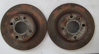 Fiat stilo 1.8 16v гальмівні диски гальмівні задня комплект фото №1