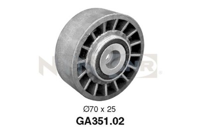 SNR GA351.02 ROLL NAPINACZA, BELT WEDGE MULTI-RIBBED - milautoparts-fr.ukrlive.com