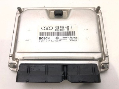 Бортовой компьютер двигателя audi a6 c5 2.5tdi 4b2907401j фото №1