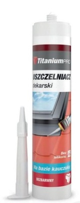 USZCZELNIACZ DEKARSKI BEZBARWNY KAUCZUKOWY 300ml