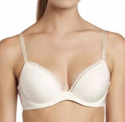 CALVIN KLEIN BIUSTONOSZ PUSH UP ECRU 70B P8D