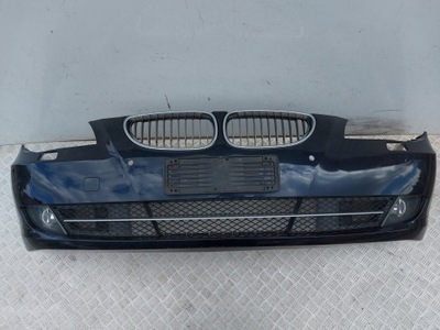 PARAGOLPES DELANTERO BMW 5 E60 RESTYLING PARTE DELANTERA HALÓGENO GRANATOWY ORIGINAL 51117178068  