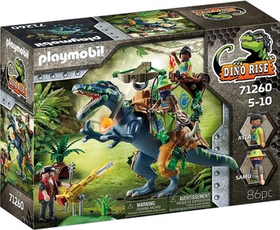Playmobil Dino Rise 71260 Spinosaurus dinozaur dinozaury