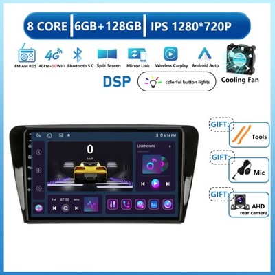 RADIO NAWIGACYJNE GPS PARA VOLKSWAGEN SKODA OCTAVIA 3 A7 2013-2018 ANDROID 13  